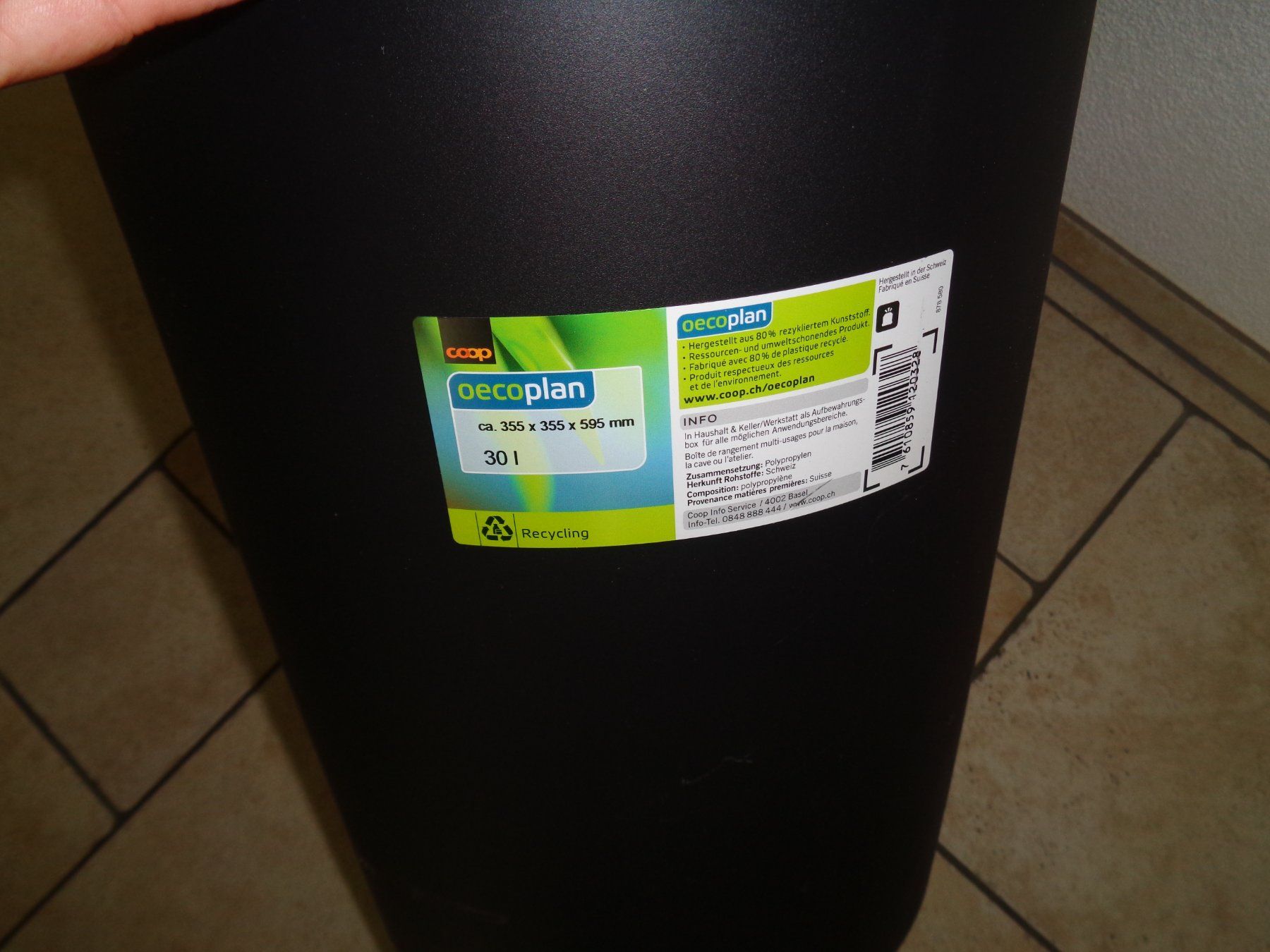 Autres articles pour la maison: Eimer  30 Liter  Coop – D'occasion à Kreuzlingen par Robi-2003 2