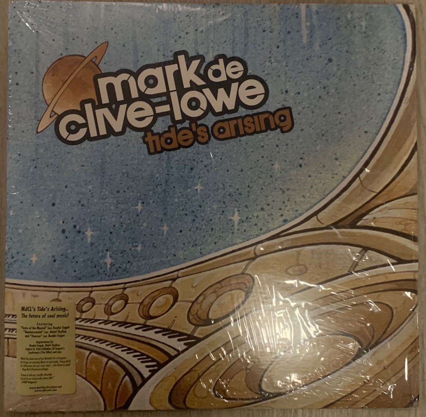 Dischi in vinile: MARk DE CLIVE-LOWE - Tide‘s Arising D-Lp 2005 – Usato da Mühlethal venduto da superfast78