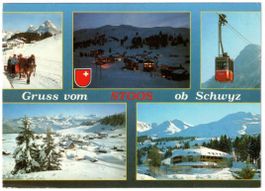 Stoos - 5 Bild AK