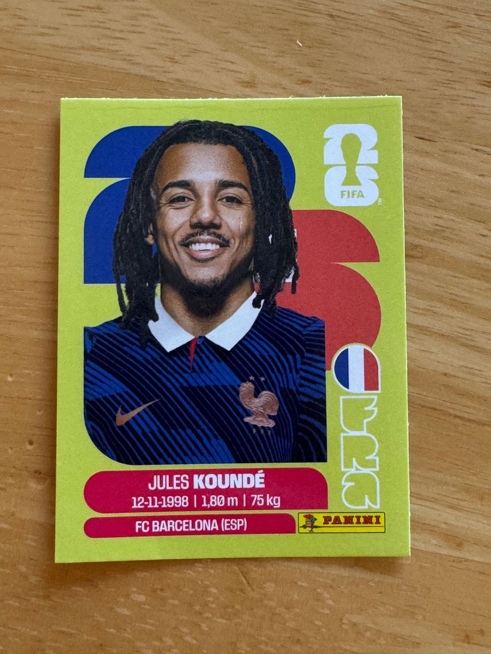 Panini Carte collezionabili: FRA 5 Panini FIFA World Cup WM 2026 – Nuovo e nell'imballaggio originale da Zürich venduto da wtpooh