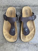 Zehentrenner Sandalen braun/ Grösse 36