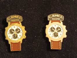 2 pins  Camel Trophy montres 