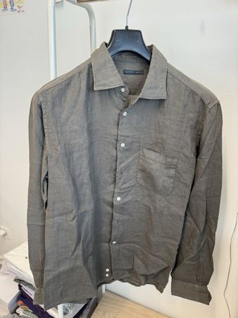 Mason's Hemd Olive XXL Casual Vintage