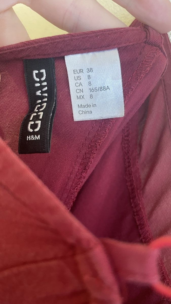 Vestiti: Hübsches Sommer-Kleid, dunkelrot – Usato da Roggwil BE venduto da R.. 2