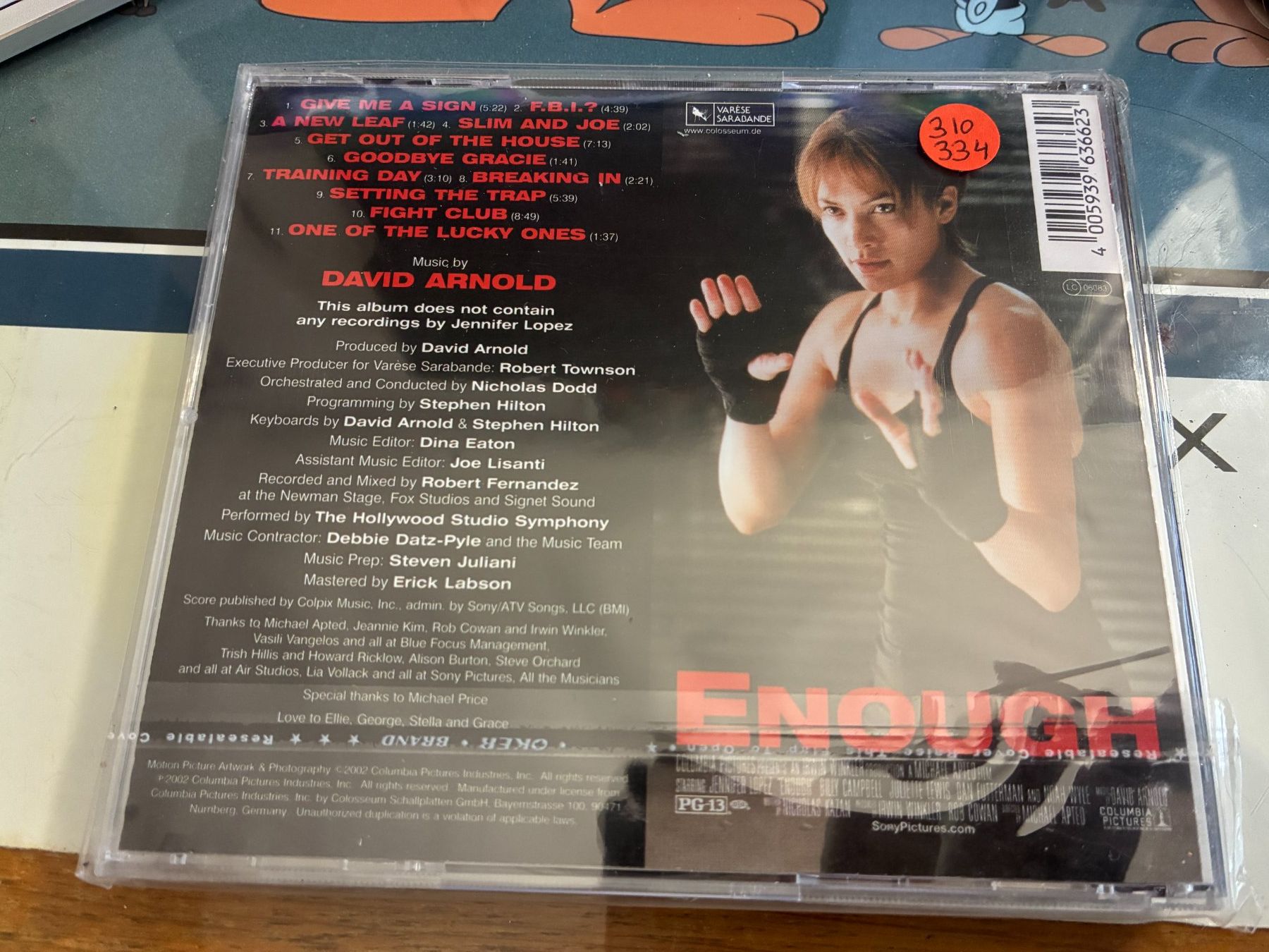 CDs: David Arnold ‎– Enough  (CD, Soundtrack) – D'occasion à Vevey par zecollector 1
