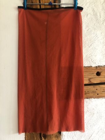 Swiss Made Hillschwab Rock Netz orange 38 M (oder Unterrock)