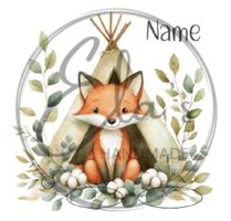 Toniebox Schutzfolie Fuchs im Tipizelt