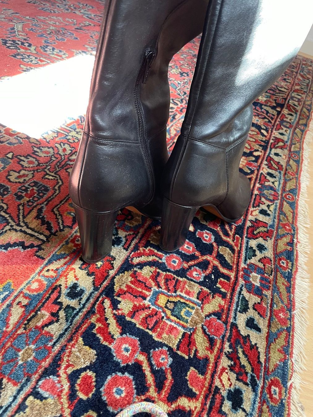 Maje Scarpe da donna: Leder Stiefel von Maje / Gr. 40 – Nuovo (secondo la descrizione) da Wettingen venduto da sonn5 4