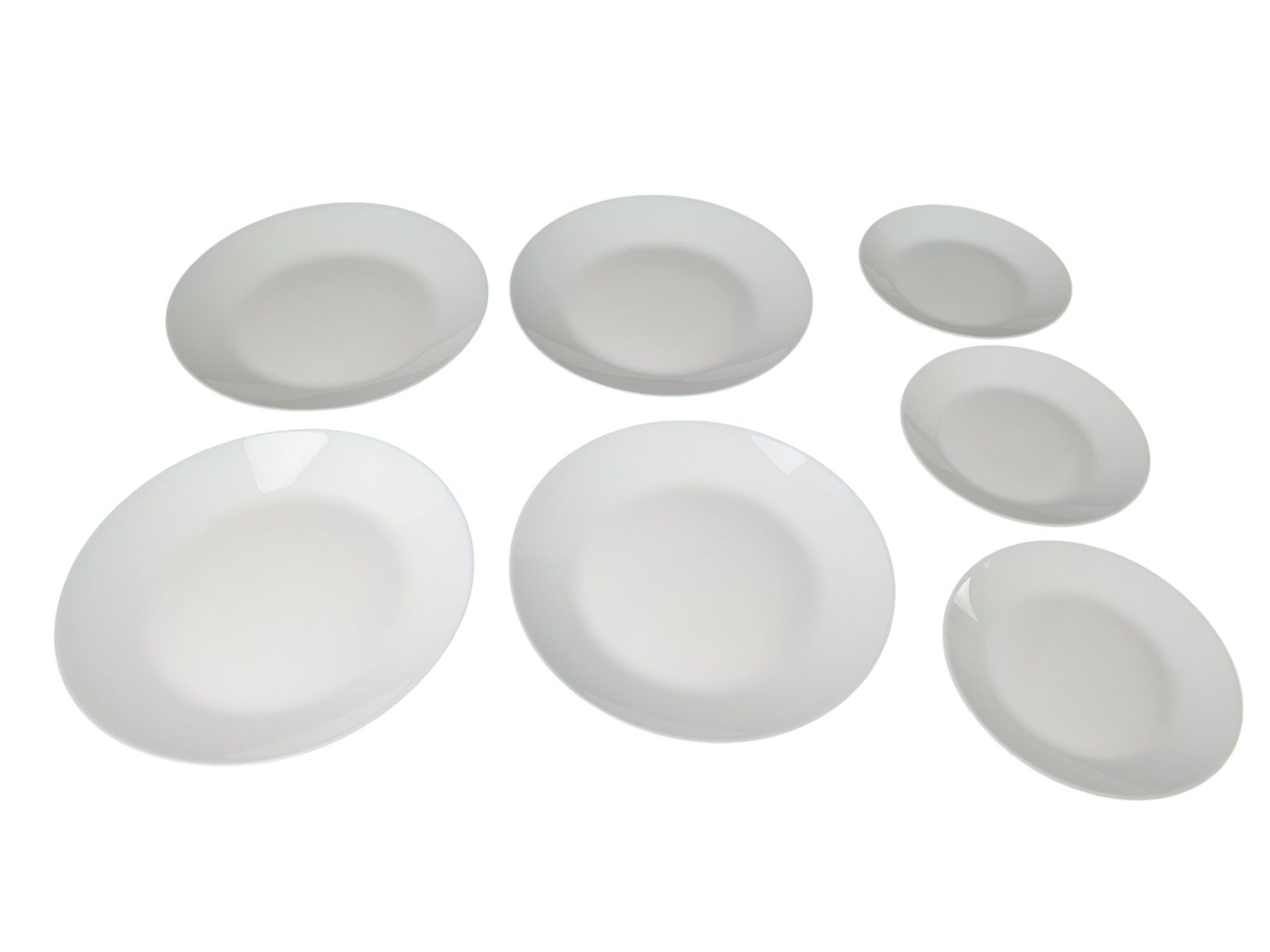 Piatti: 7-TEILIGES TELLERSET (8cm, 25cm) – Usato da Wangen b. Olten venduto da Restwert_Wangen 1