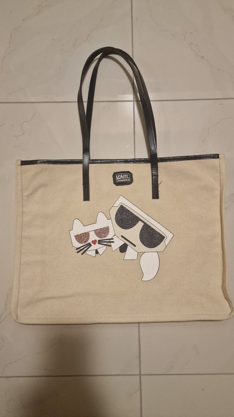 Karl Lagerfeld Taschen für Damen: Cabas Karl Lagerfeld – Gebraucht aus Montreux von Daisyy01 2