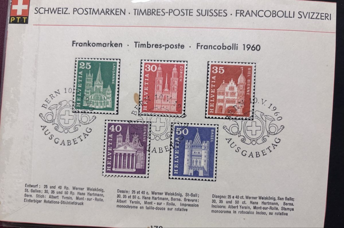 Alle Briefmarken: Briefmarken – Gebraucht aus Mönchaltorf von steffierz