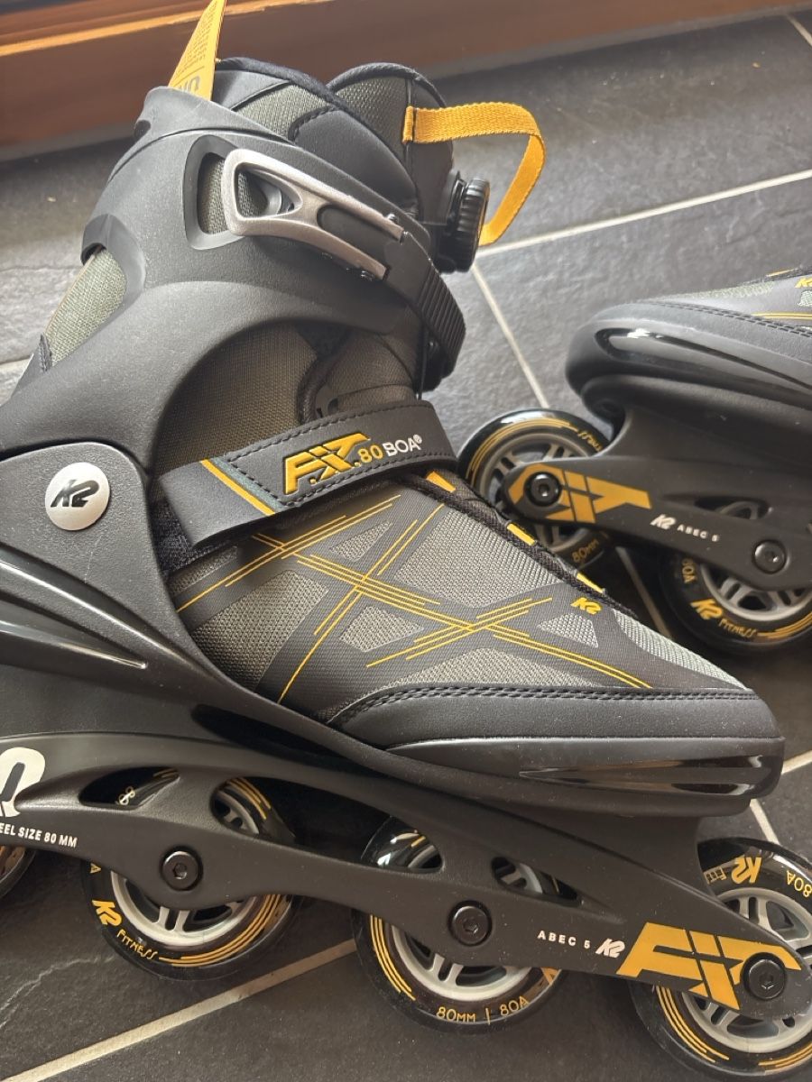 K2 Pattini in linea & Pattini a rotelle: Roller k2 80 mm neuf pointure 44,5 – Nuovo e nell'imballaggio originale da Val-d'Illiez venduto da Laurent046 1