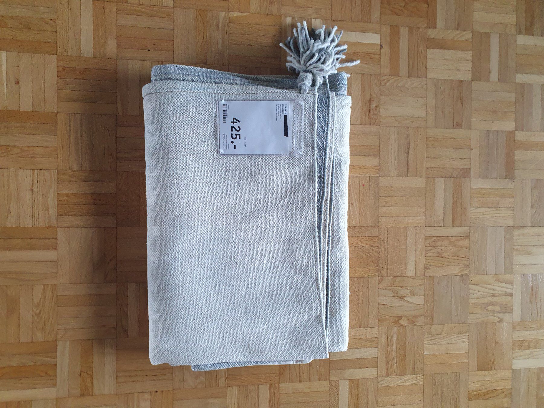 Tappeti: Teppich,Wohnzimmer, Esszimmer,Grau,Gemustert,Handgewebt,Neu – Nuovo e nell'imballaggio originale da Basel venduto da Anghkorwatt 9