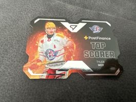 Sportzoo Sammelkarte Topscorer Tyler Moy