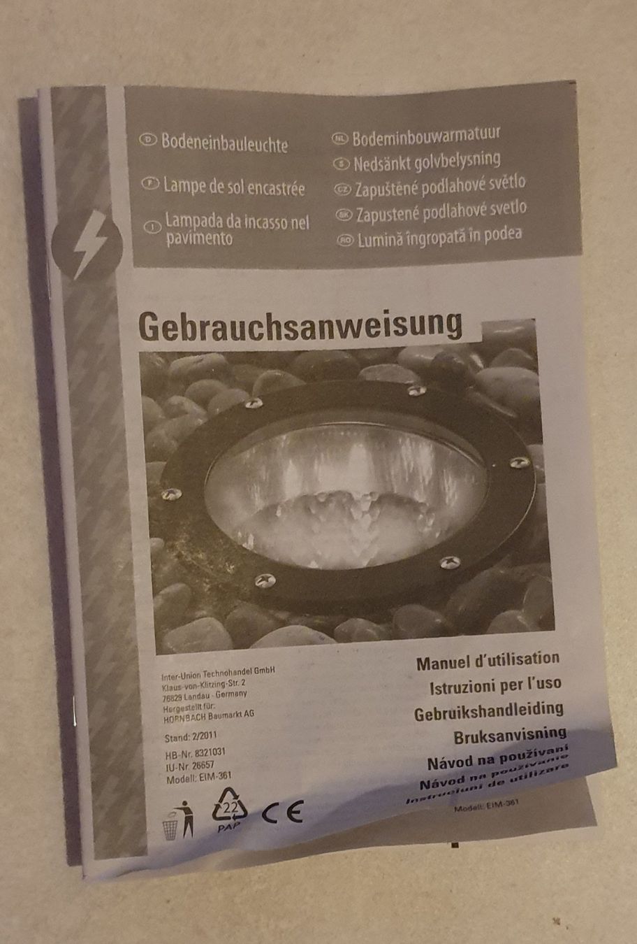 Lampen: 6 lampes de sol métal encastrables – Neu und originalverpackt aus Servion von meno999 3