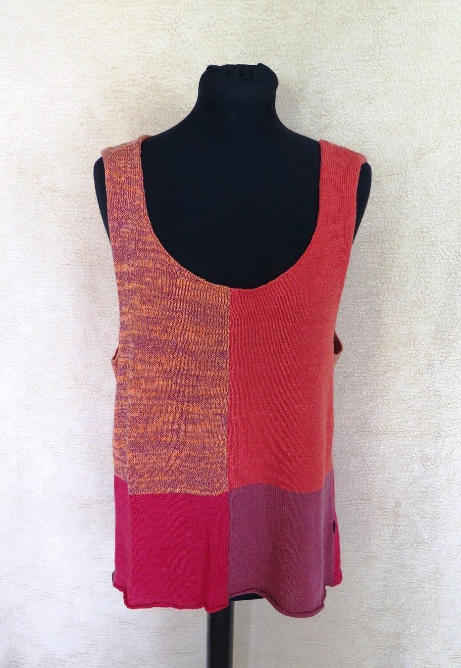 Top: Stricktop/Weste Gr.M Leinen&Baumwolle – Nuovo (secondo la descrizione) da Bronschhofen venduto da top-wein01