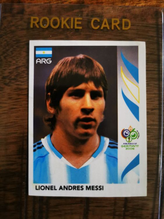Lionel Messi Recrue 2006 Traditions UK Football Stars Du Monde Noté