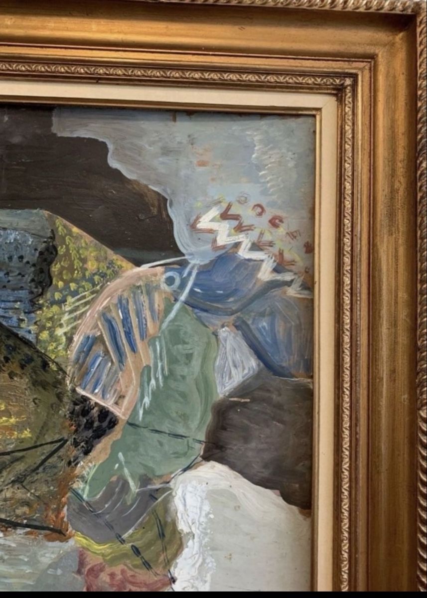 Gemälde: Oskar Wilhelm Lüthy ( 1882-1945) – Gebraucht aus Biel/Bienne von Katja01112 2