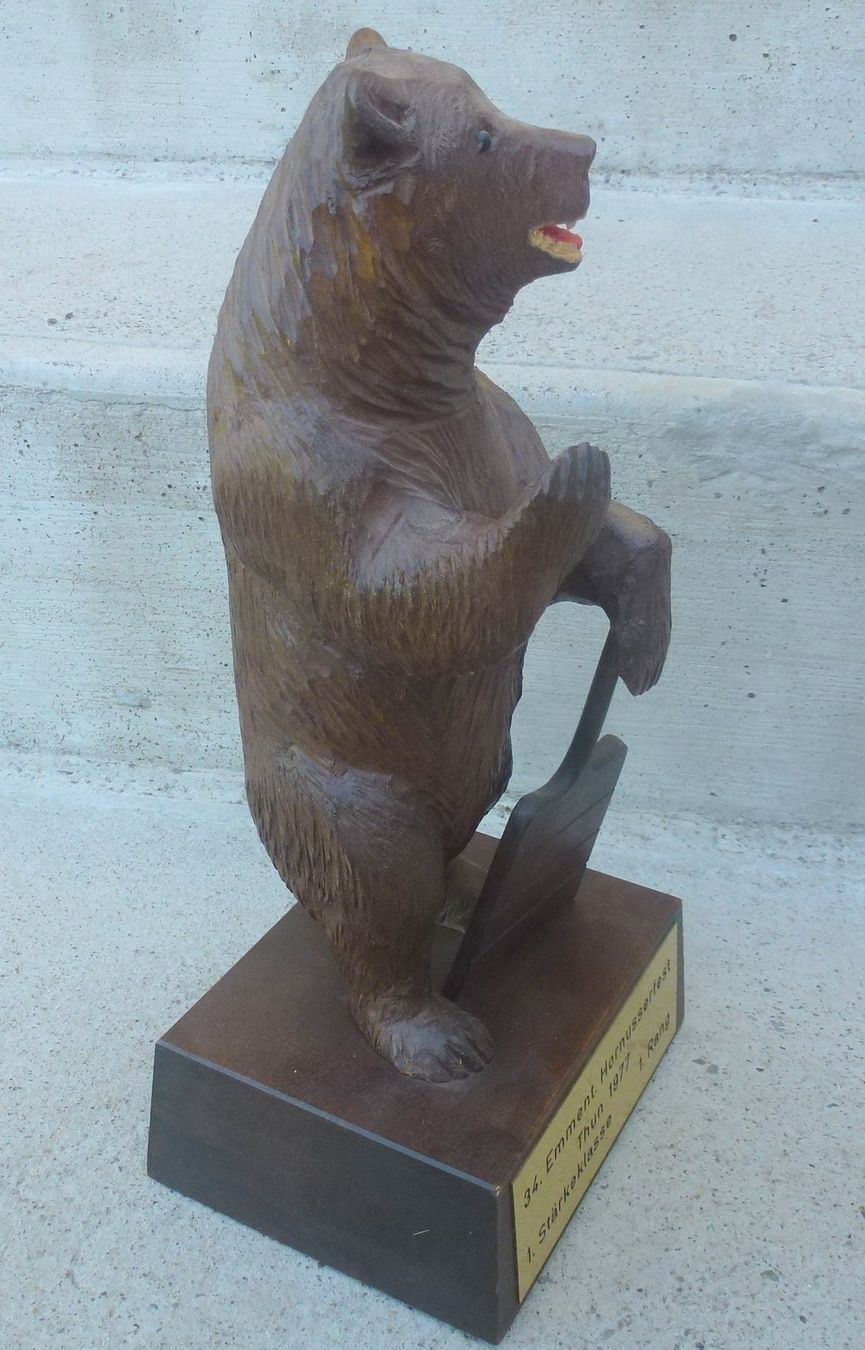 Figurines: ++ Wunderschöner, geschnitzter Brienzer-Bär – D'occasion à Walkringen par Casablanca777 2