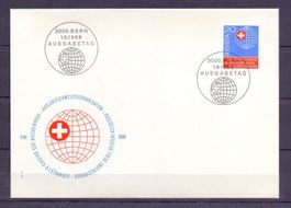CH FDC Einzelmarke 66