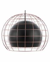 Raffinierte, glänzende Hängelampe aus Metall
