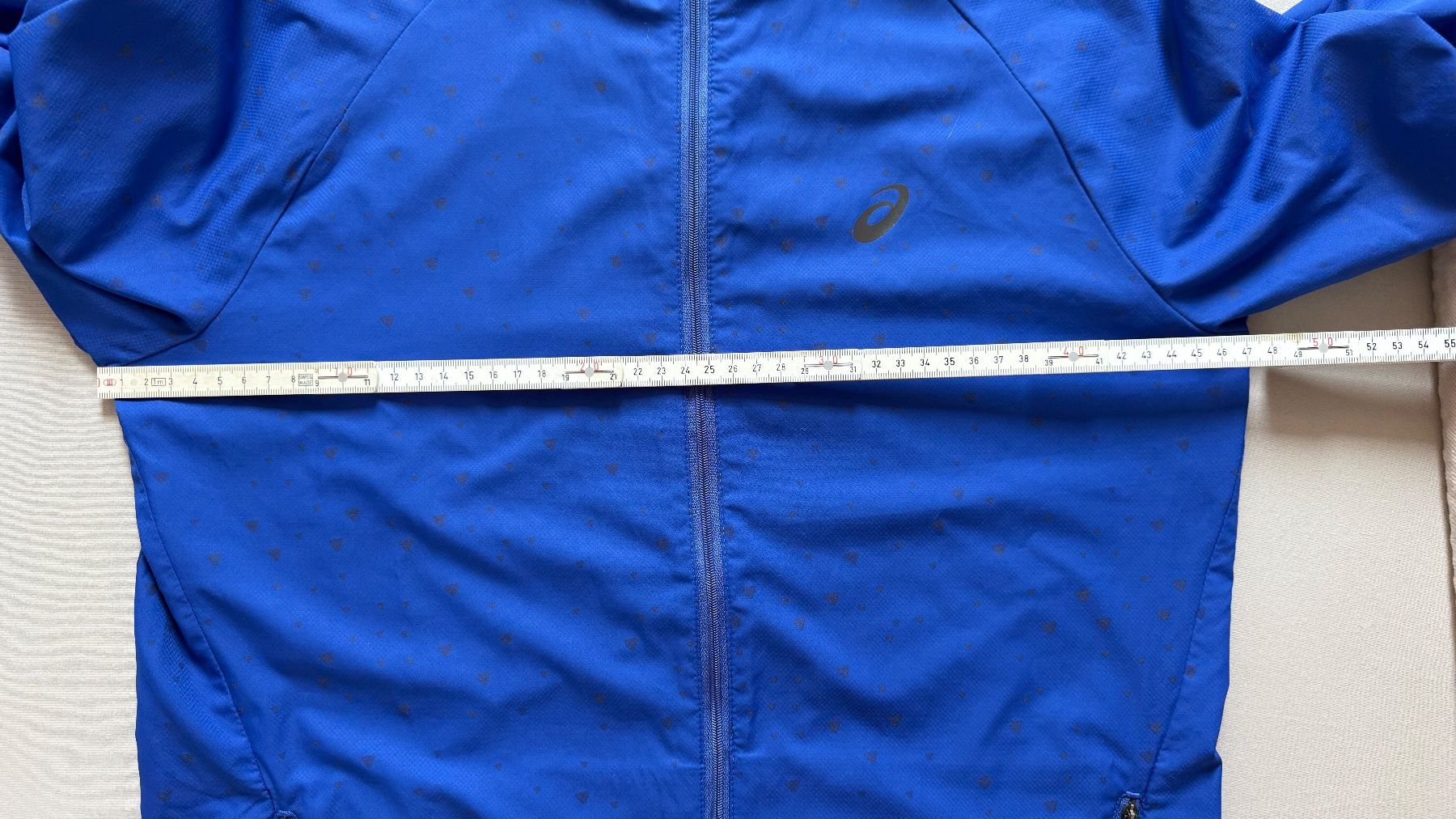 Asics Giacche: Asics leichte Windjacke Running Gr. S blau – Usato da Birsfelden venduto da Nic21 5