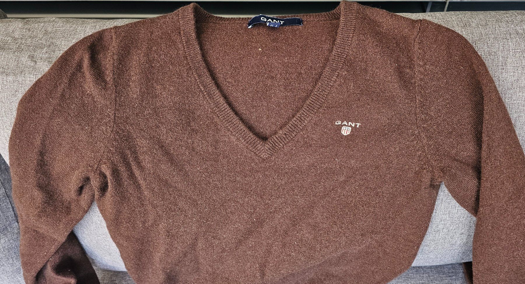 Gant Maglioni & Felpe: Neuwertiger dunkelbrauner GANT Pullover – Usato da Glattpark(Opfikon) venduto da Melli85 2