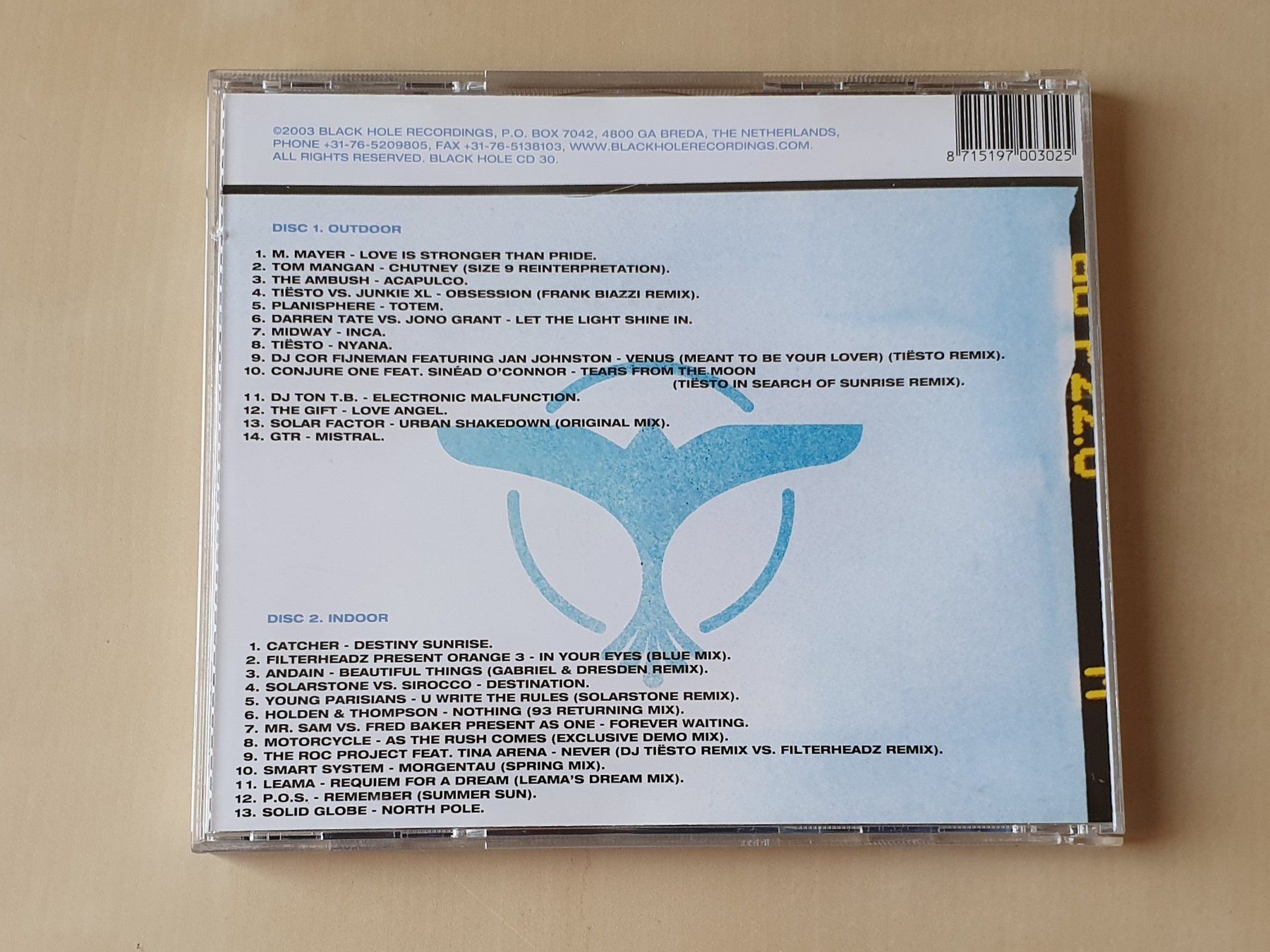 CD: Tiesto Nyana – Usato da Stansstad venduto da collectorsshop 1
