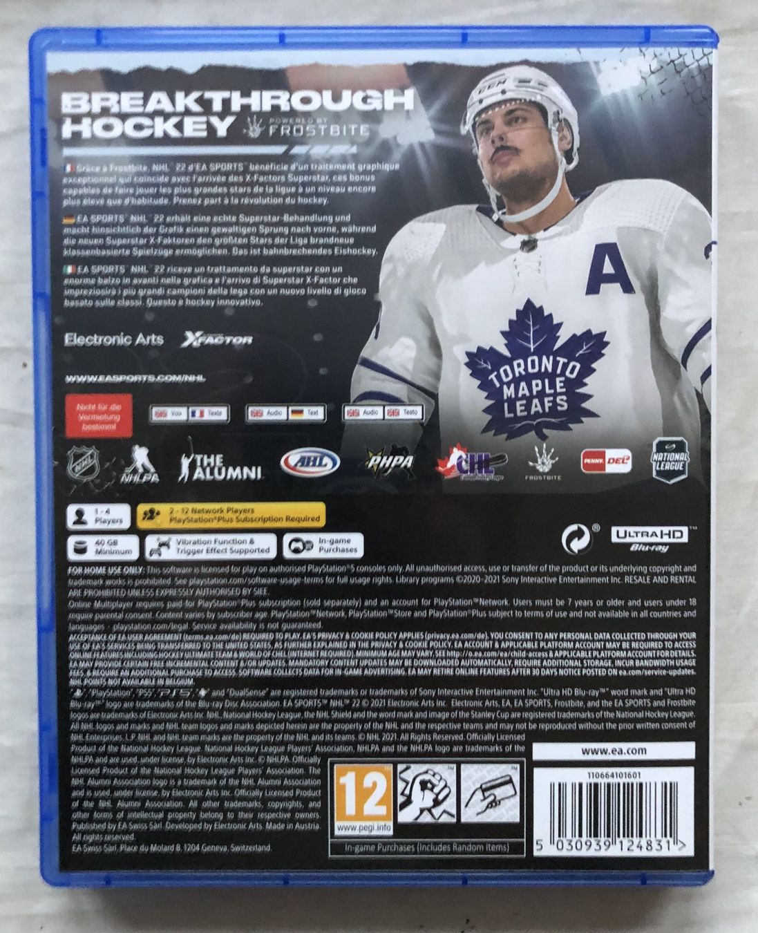 Giochi: PS5 -  NHL 22 – Usato da Schaffhausen venduto da durruti 2