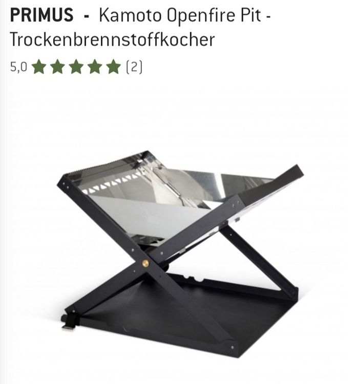 Primus Kamoto Openfire Grill Feuerschale (Gebraucht) in Spiez für CHF