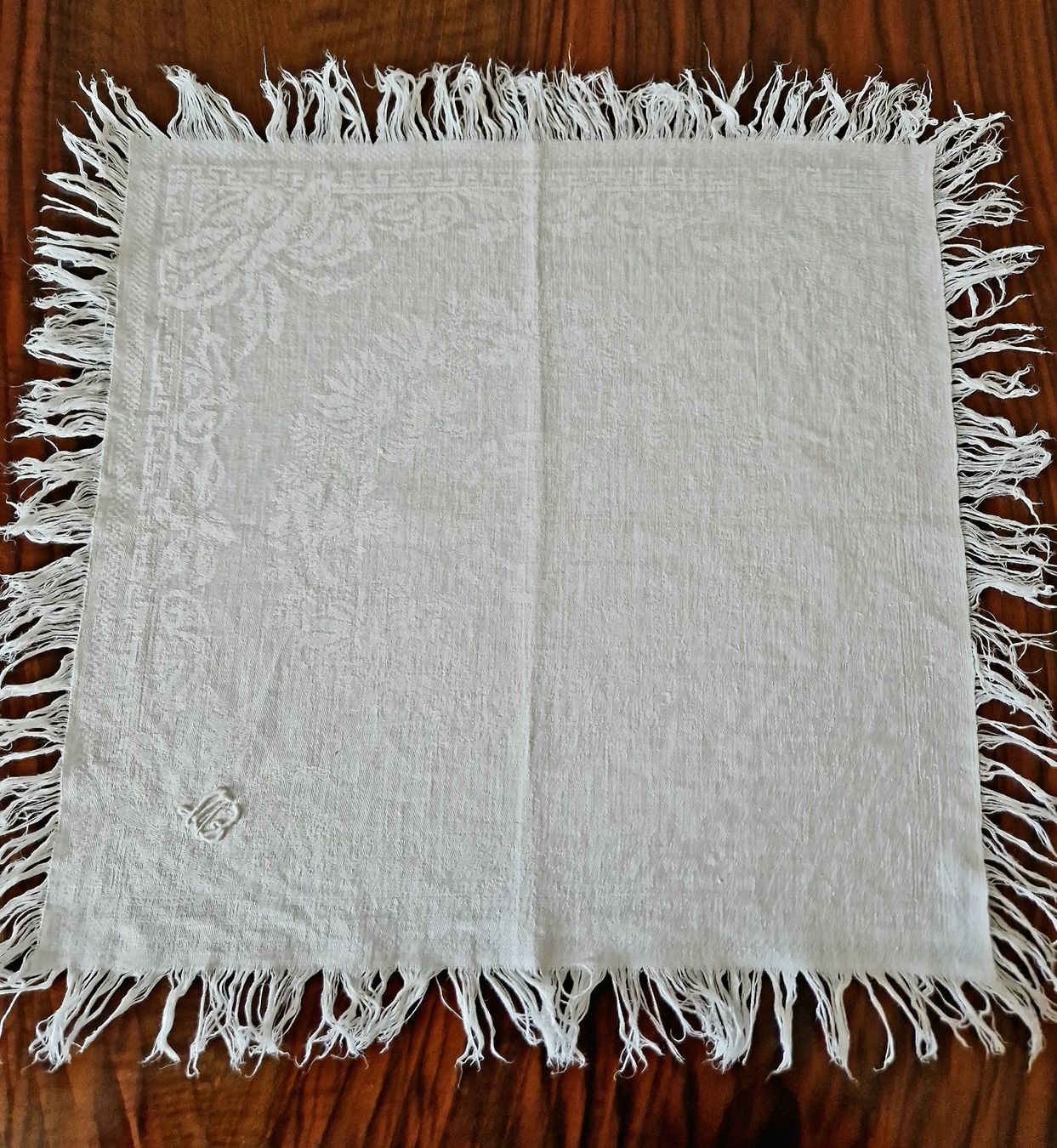 Biancheria da letto: Seidendamast Servietten 39x39cm. – Nuovo (secondo la descrizione) da Bern venduto da Antikbatik 3