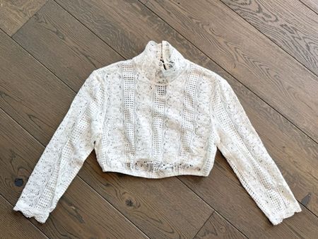 Dirndl Bluse von Sportalm Kitzbühel Spitzennbluse S