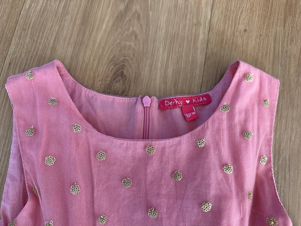 Vestiti & Gonne: Festkleid gold/rosa Gr. 128 – Usato da Buchrain venduto da eule2109 3