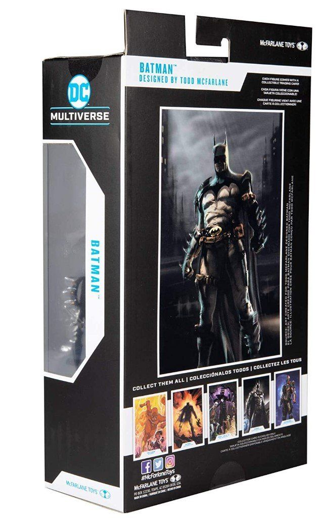 Statuette: McFarlane DC Multiverse Batman Designed by Todd McFarlane – Nuovo e nell'imballaggio originale da Männedorf venduto da Molum 2
