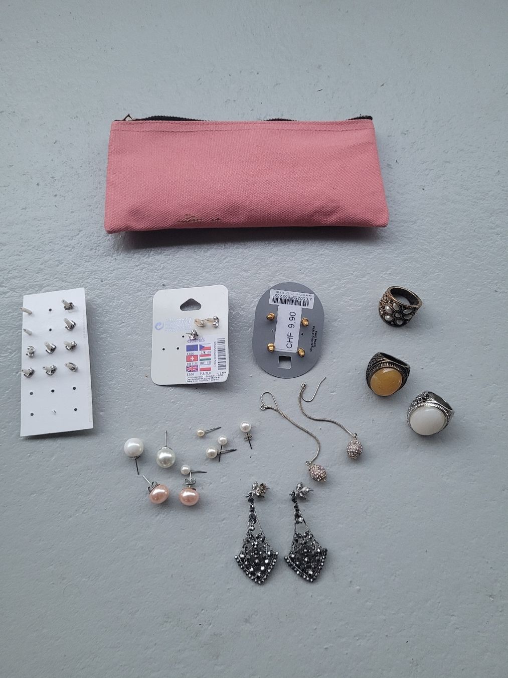Autres bijoux: Diverser Modeschmuck (Ringe, Ohrstecker, Ohrringe) – D'occasion à Luzern par Drsnoeggels 1