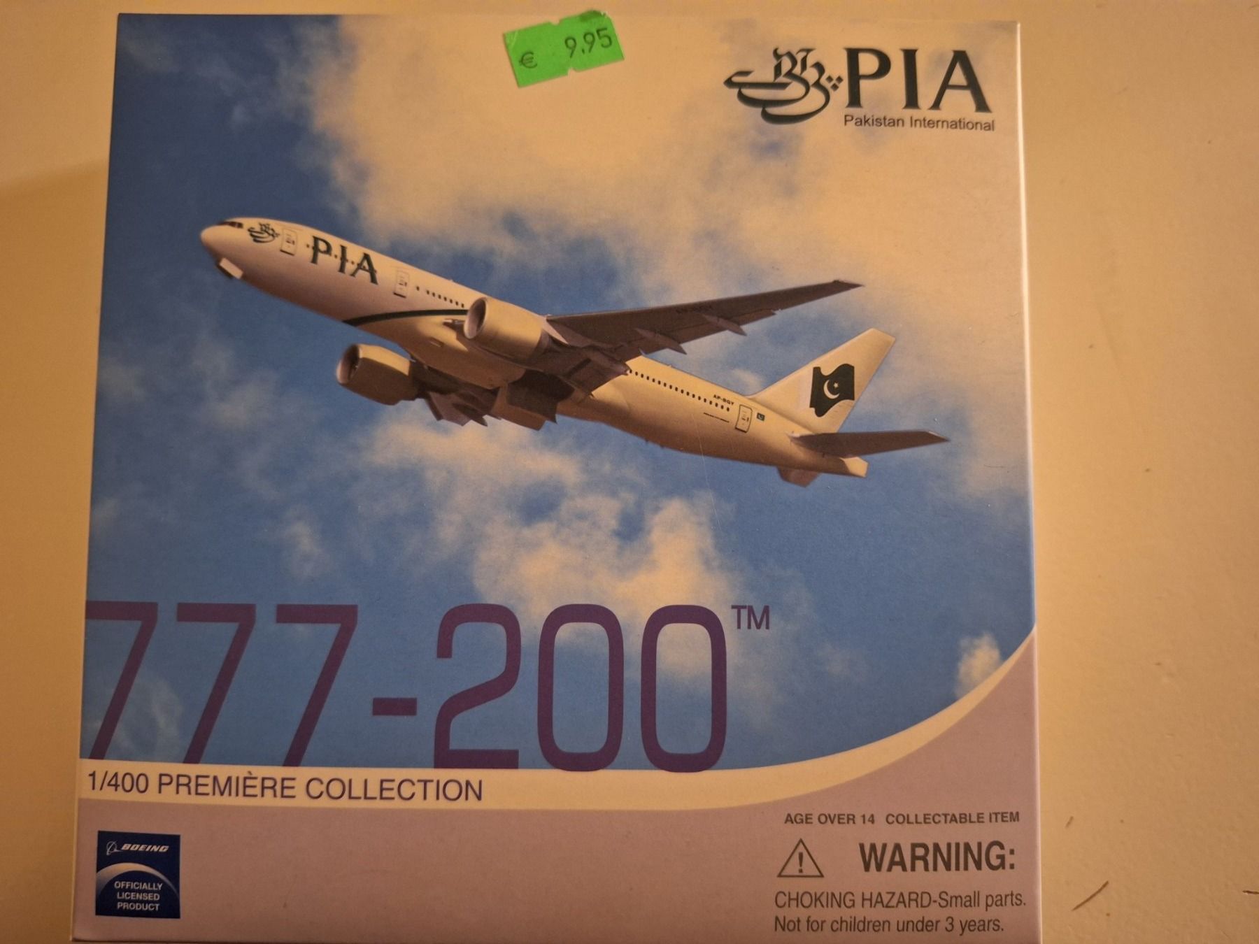 Kit di modellismo & Modellini statici: PIA 777-200 1:400 – Usato da Sargans venduto da nicsam1815