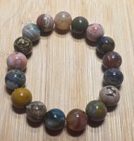 Old Stock Ozeanjaspis Kugelarmband OB