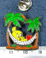 TWEETY AM CHILLEN PIN CUTOUT