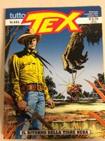 TUTTO TEX  # 443 RITORNO DELLA TIGRE NERA Italy 2008 Bonelli