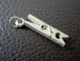 Anhänger Wäscheklammer für Kette - Charm