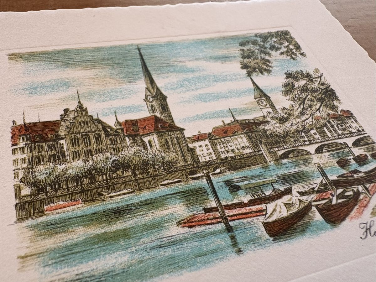 Foto & Immagini: kleines Bild von Zürich – Usato da Rümlang venduto da euqinom16 1