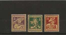 timbre Pro Juventute J4 à J6 ** SBK 170.--