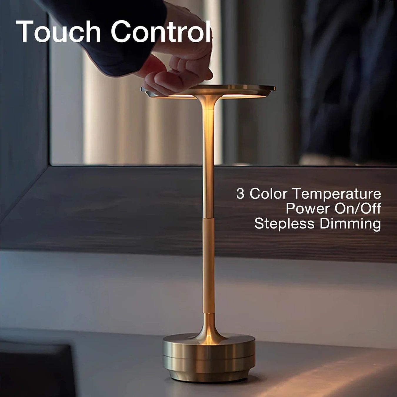 Lampen: Lampe de table Aura sans fil rechargeable – Neu und originalverpackt aus Vernier von ton_m8qt 8