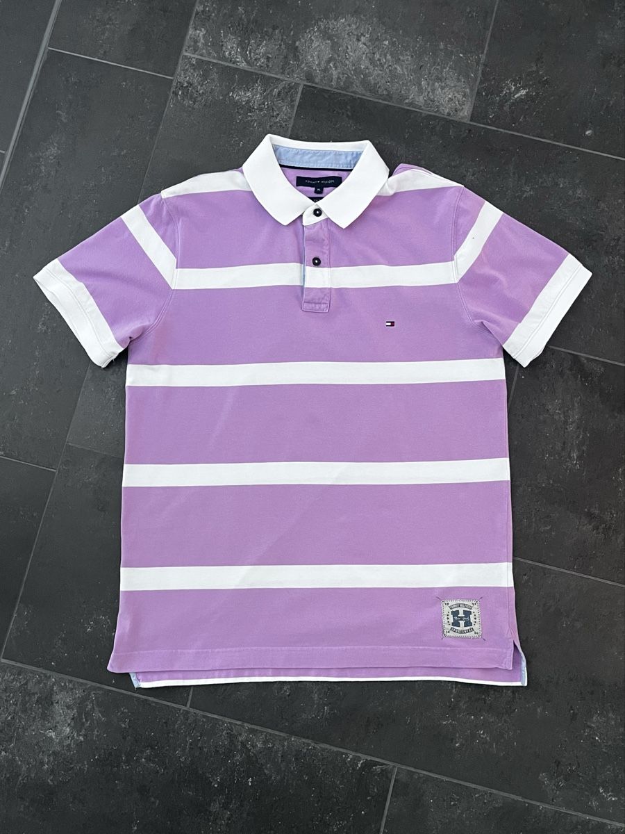 Tommy Hilfiger Magliette Polo: Tommy Hilfiger Polo Shirt gestreift – Usato da Gossau SG venduto da viv_6cy2 1