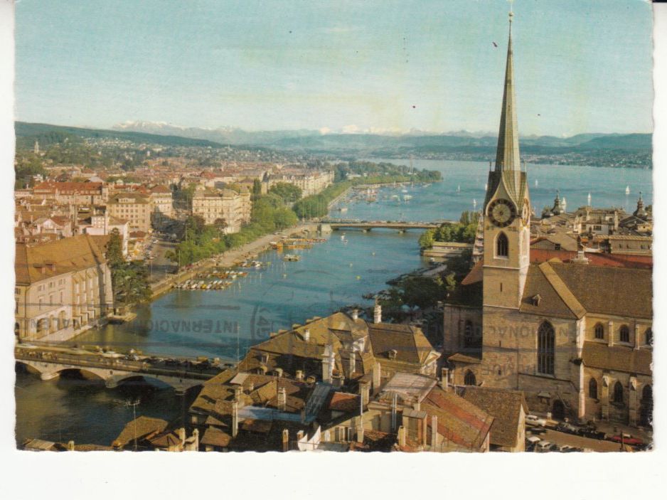 Cartoline postali: Zürich 1963 – Usato da Bürglen TG venduto da StampGraf