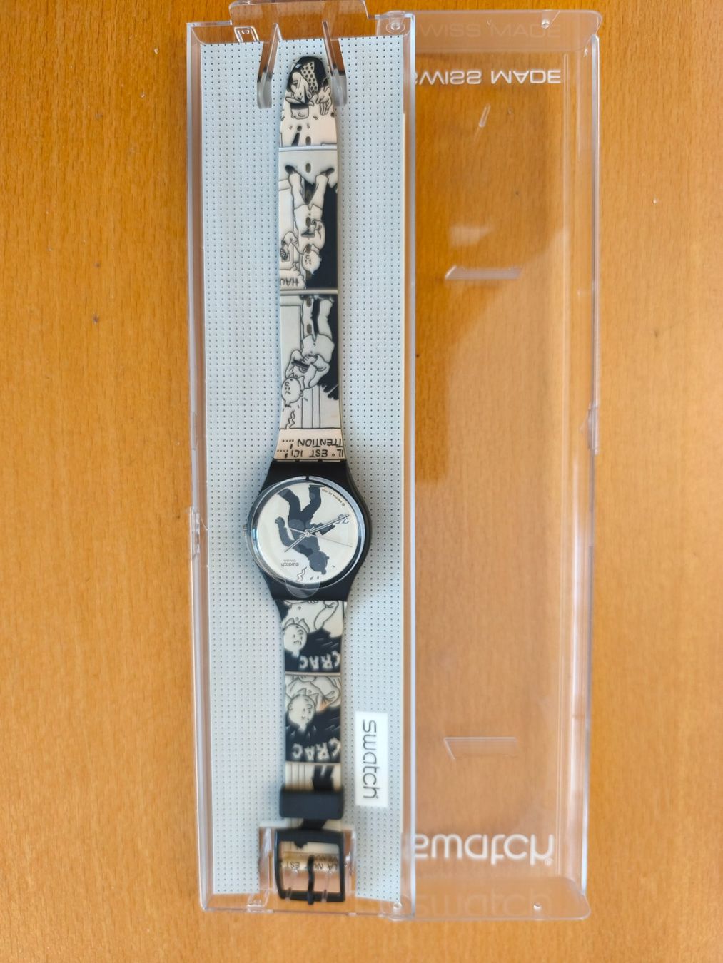 Swatch Orologi: Montre Swatch tintin colector – Nuovo e nell'imballaggio originale da geneve venduto da davidgeneva 1