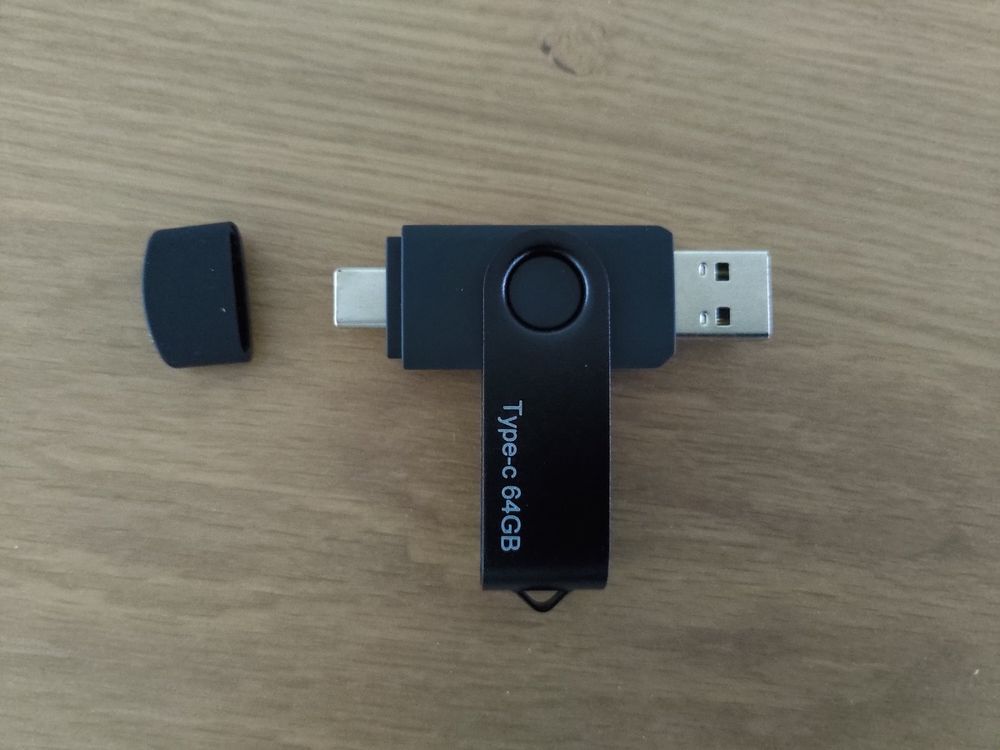 USB Stick 64 GB, 2in1 USB-C USB-A (Neu und originalverpackt) in ...