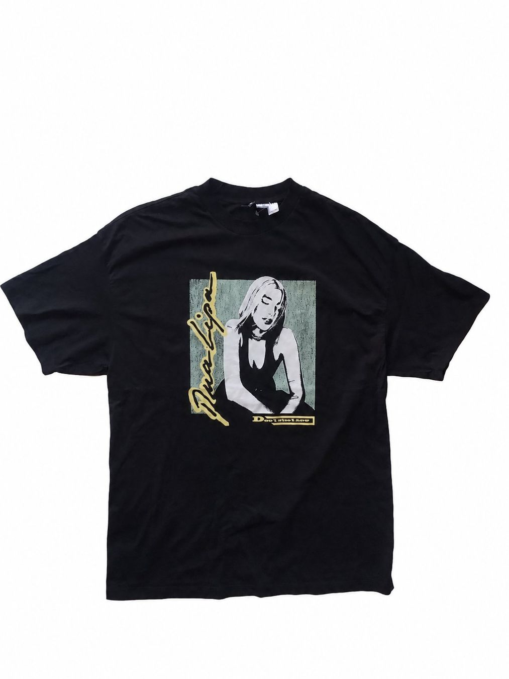 H&M T-shirt: T-Shirt Dua Lipa Taille S+ – Usato da Farvagny-le-Grand venduto da LaCaverne 1