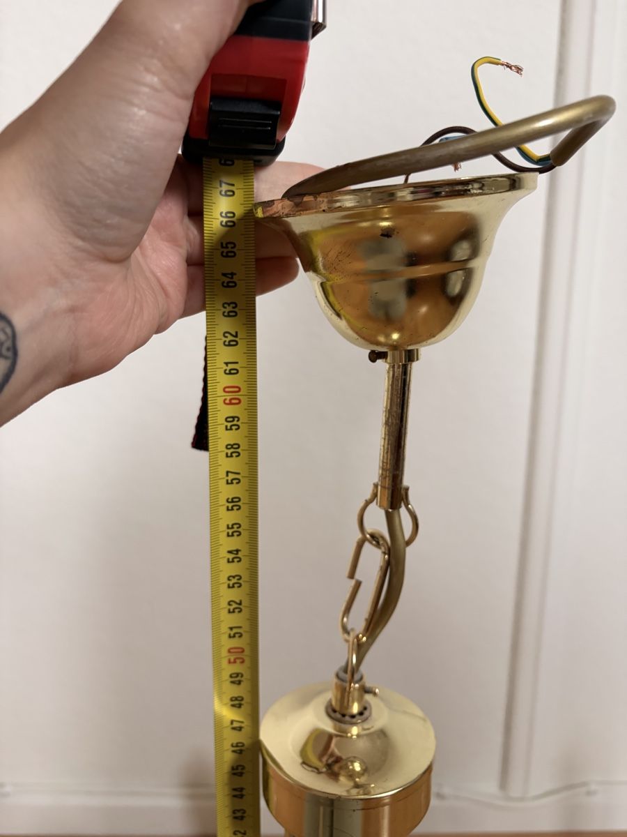 Lustres & lampes de plafonds: Goldener Kronleuchter – D'occasion à Buch am Irchel par emi_cgg7 2