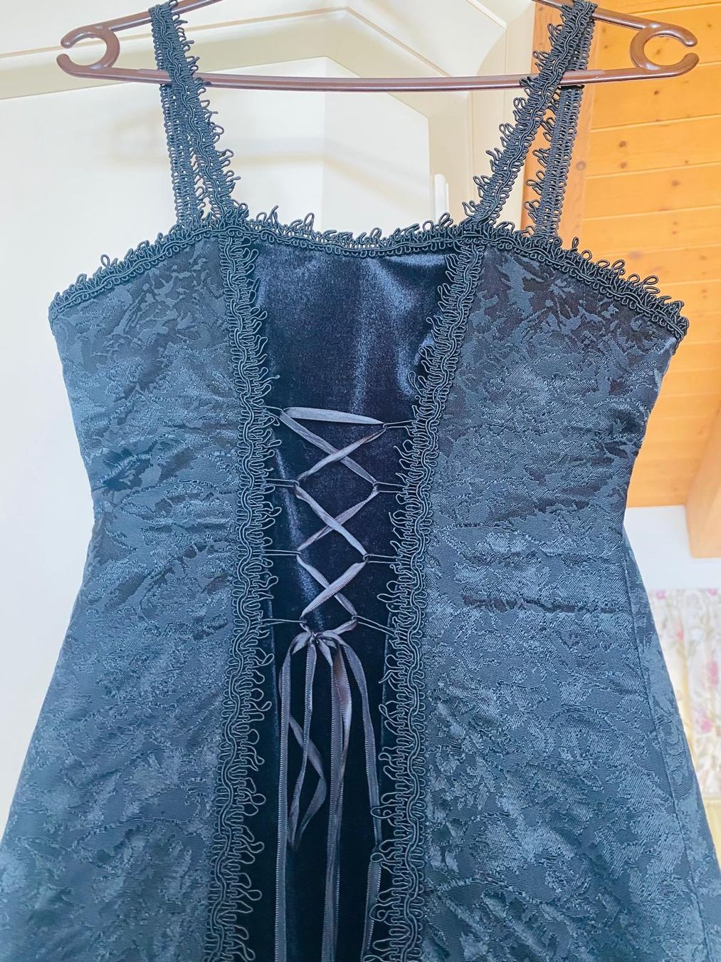 Vestiti: Elegantes schwarzes Gothic Kleid Gr. 3 – Nuovo (secondo la descrizione) da Brione s. Minusio venduto da batwoman3 2